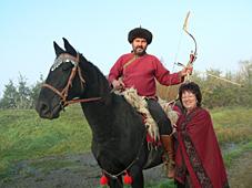 Семья Георга и Юлии живёт по обычаям и традициям кипчаков.